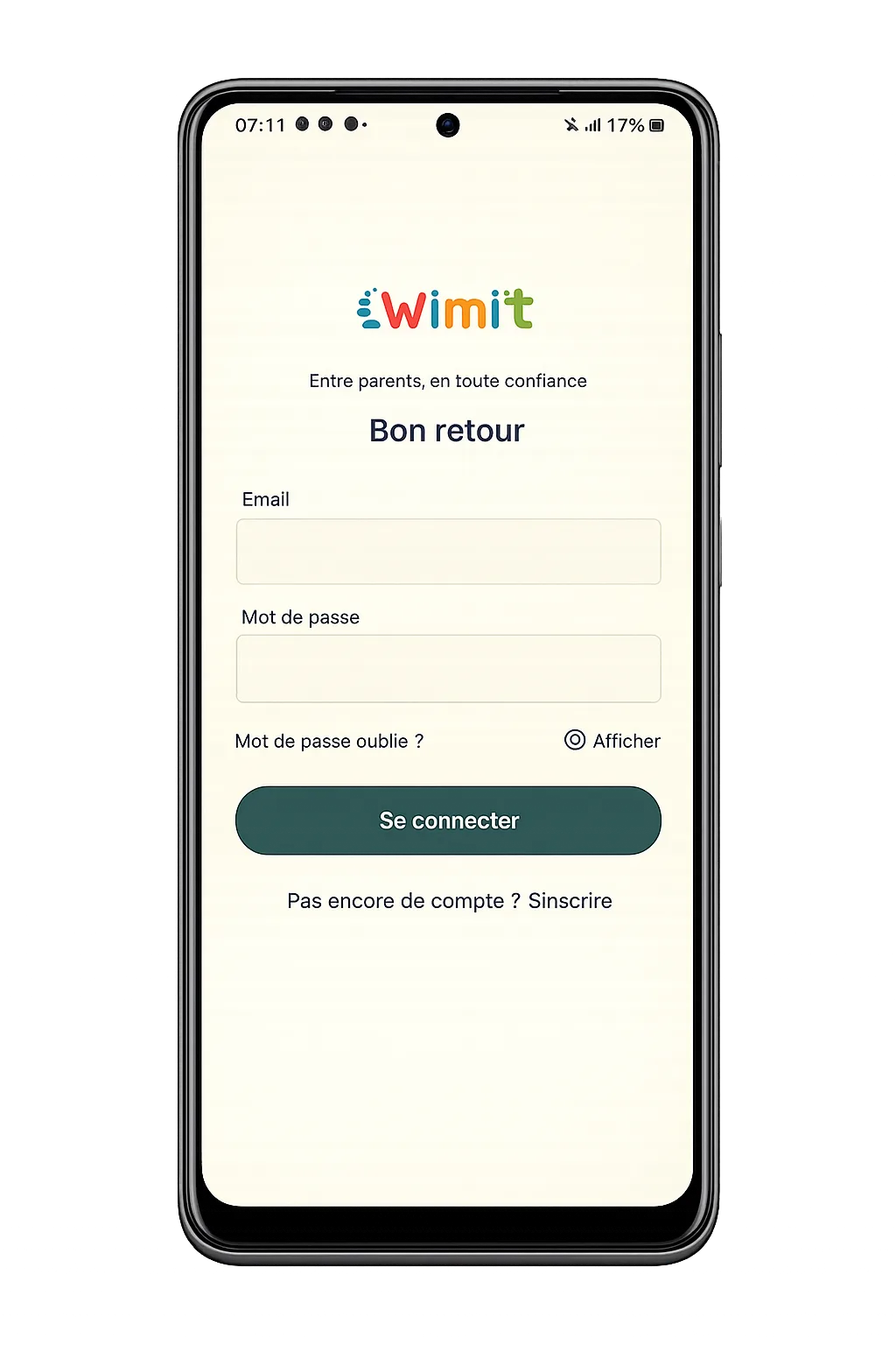 WIMIT app on mobile
